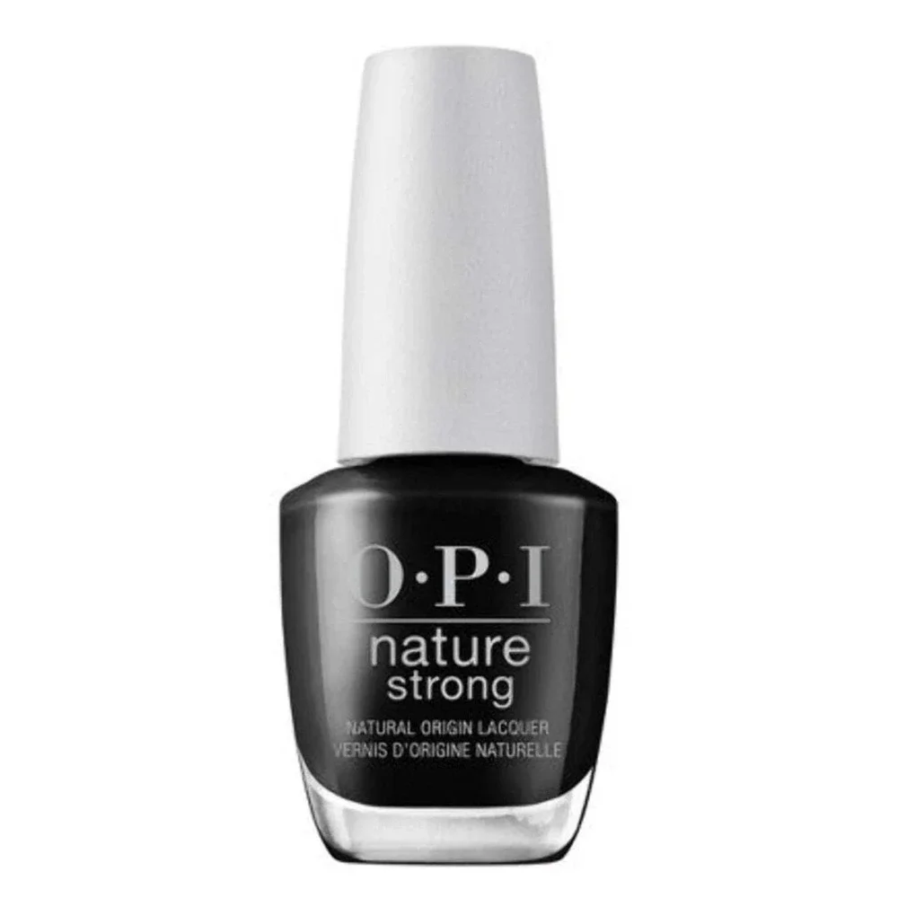 OPI Nature Strong Natural Origin Nail Lacquer Onyx Skies Black Vegan Polish 15ml